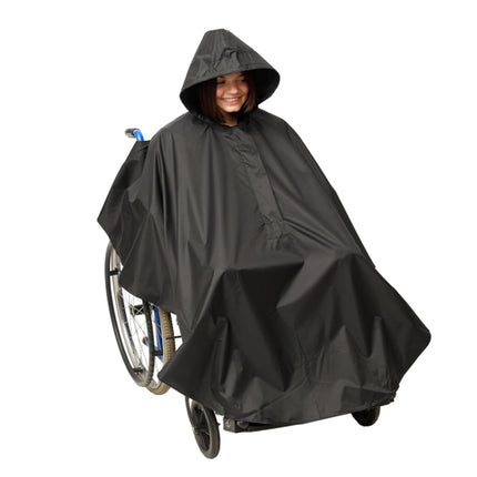 Factory in stock cross-border disabled elderly wheelchair special reflective poncho electric scooter raincoat