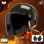 One size fits all / 3c obsidian black [sun protection long mirror] heatmax four seasons detachable ear protection
