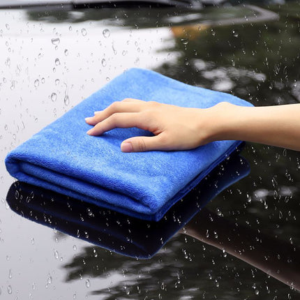 Microfiber Car Wipes, Absorbent and Thickeneded Car Wipes, Non-Shedding, Non-Marking Rags, Printed Logo, Car Washing