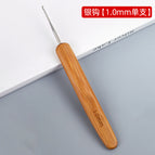 1.0mm silver hook (single)
