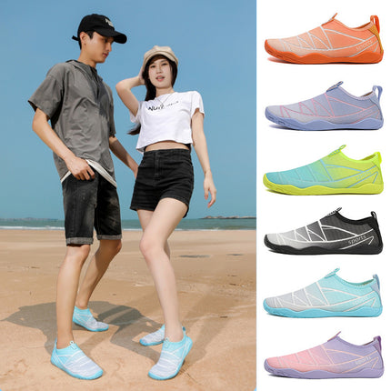 Cross-Border Water Shoes for Couples, Beach and River Tracing Shoes, Wading Shoes, Barefoot Shoes, Quick-Drying, Non-Slip, Anti-Cut Water Shoes