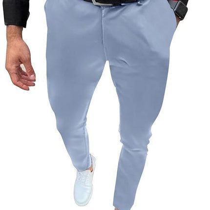 Europe and the United States cross-border for high elastic four-season texture button casual leggings wish AliExpress Amazon foreign trade