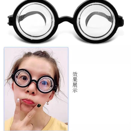 Halloween April Fool's Day Men and Women Funny Funny Glasses Eye-to-Eye Glasses