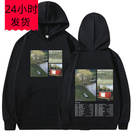 Wave to Earth 0.03 Tour 2024 Graphic Hoodie Hip Hop Korean F