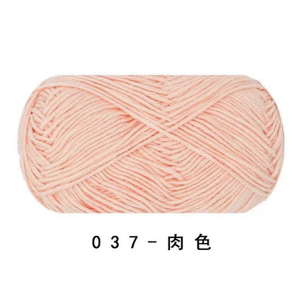 Ruyi Bird Four-Strand Combed Milk Cotton 40g DIY Handmade Crochet Doll Wholesale Wool Ball Ready Stock