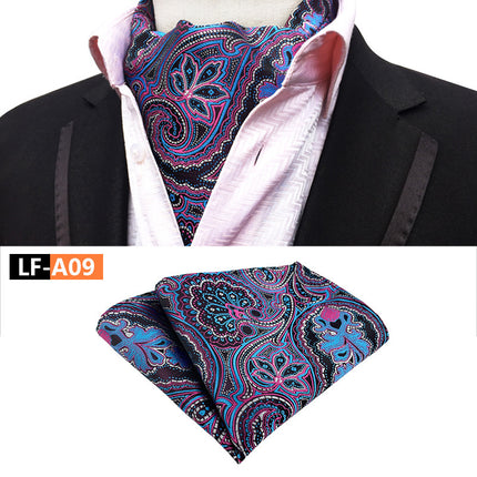 Source factory in stock wholesale generation of men's scarf scarf English style collar scarf shake fast and stable supply