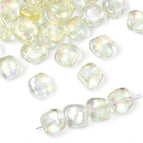 12 × 11mm thick, about 5mm aperture, about 1mm20 pieces/bag / Crystal Yellow
