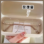Rose gold frame / Anti-blue light no degree