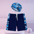 Camouflage dark blue (with cap) / XL (recommended weight 32.50 kg-40.00 kg