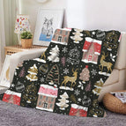 Red and pink house / 70*100CM【280g】