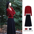 Red Sweater / S