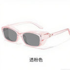 Translucent pink frame (turns gray)