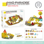 026 engineering vehicle magnetic sheet-32pcs