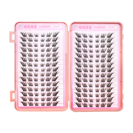 Doraemon pupil large capacity Su Daji eyelash book 30 rows elongated eye tail cool charm Guofeng eye makeup factory price