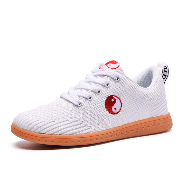 Feiwei Tai Chi Shoes for Men and Women, Martial Arts Training Shoes, Square Dance Sports Shoes, Tai Chi Practice Shoes, Middle-Aged and Elderly Walking Shoes