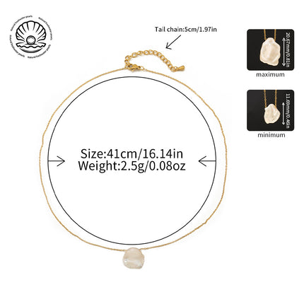 Lishan Versatile Bowknot Accessories Titanium Steel Metal Chain Series Layered Natural Stone Necklace Clavicle Chain for Women