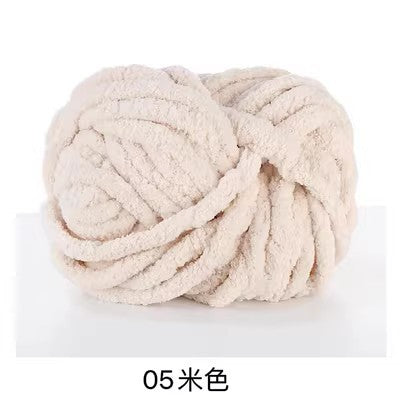Cat Tail Extra Thick Ice Line Finger Knitting Scarf DIY Blanket Cat Nest Cushion Extra Thick Wool Ball