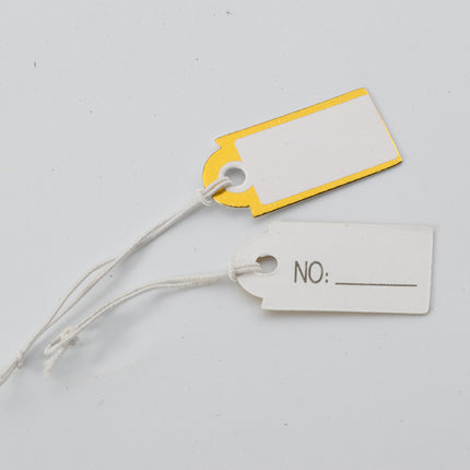 Label elastic rope label price small tag card jewelry packaging material handmade diy homemade material accessories