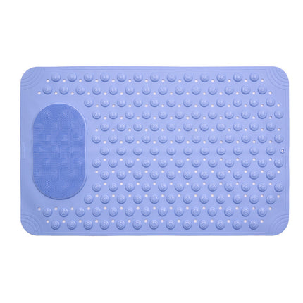 Bathroom Anti-slip Mat Massage Anti-fall Toilet Floor Mat with Suction Cup Waterproof and Dirty-resistant Hotel Shower Special Foot Mat