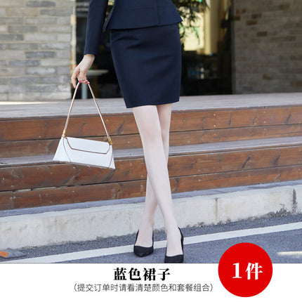 Jewelry store overalls women's high-end spring, autumn and winter slim temperament beauty salon front desk reception manager Professional Suit