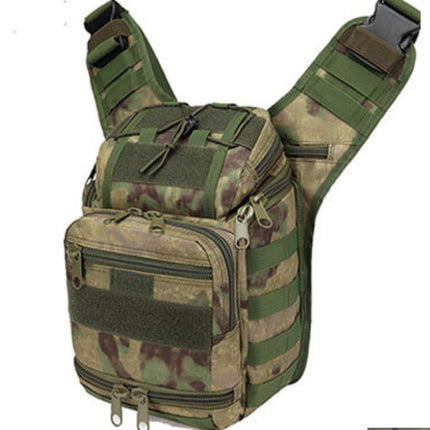 Cross-Border Plover Saddle Bag, Cross-Border Outdoor Multi-Functional Tactical Crossbody Bag, Military Fan Cycling Camera Bag, Camouflage Cycling Bag