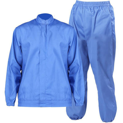 Tooling Food Factory Work Clothes Set Processing Workshop Hygienic White Labor Protection Production Factory Worker Canteen