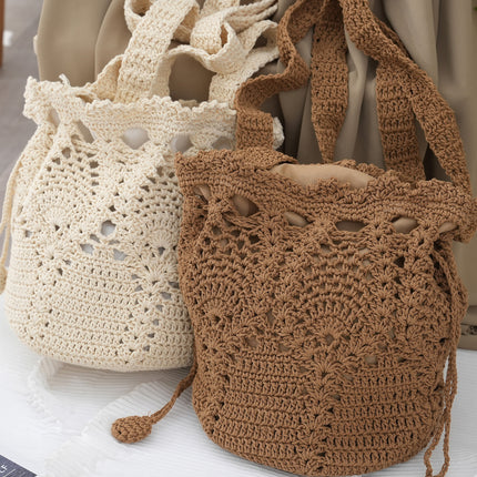 Cotton Flower Bucket Bag / Sac Seau Fleurs Coton