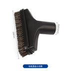 Horse hair mixed small square brush