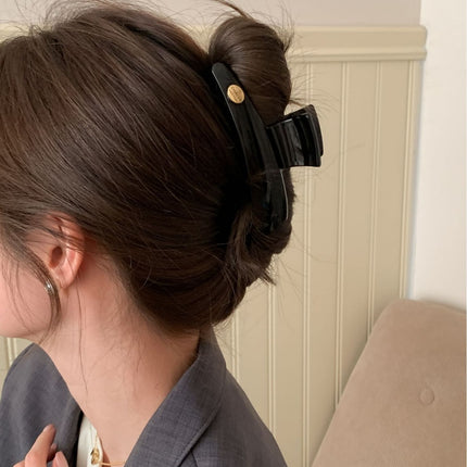 New Brown series clip import and export high-end hairpin ins Little Red Book Live hot clip all-match internet celebrity clip