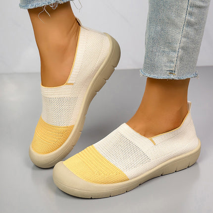 Women's Shoes, New Summer Style, Versatile Casual Shoes, Cross-Border Soft-Soled Mom Shoes, Slip-On Foreign Trade Shoes, Flat and Comfortable