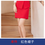 Red skirt / S