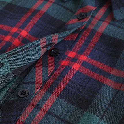 Autumn and Winter All-match Sanding Plaid Shirt Fake Collar Decorative Collar Lining Collar Thickened Women's College-style Multifunctional Collar