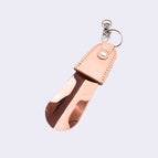 12.5CM long bark leather rose gold 45.5g