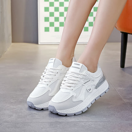 Women's Dad Sneakers That Make Feet Look Smaller, 2026 Spring New Trendy Street Style Height-Increasing Versatile Casual Sports Shoes Ad8802-1