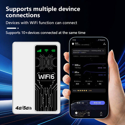 M20 Portable Mifi Portable Lte Router Mobile Wifi6 Wireless Wifi Power Bank 4g Router