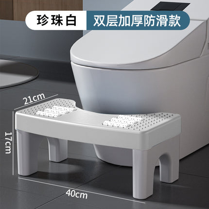 Toilet stool household thickened toilet squatting artifact adult children footstool toilet stool pregnant women footstool