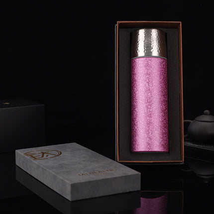 New High-Looking Pure Titanium Insulated Titanium Cup, Light Luxury and High-End Business Gift Water Cup, High-End Household Tea Cup