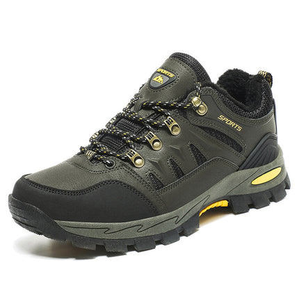 Outdoor Foreign Trade plus size Couple's Low-top Outdoor Hiking Shoes Autumn and Winter Fashion Men's and Women's Fashion Travel Shoes