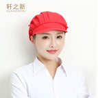 Korean folding hat [red cloth]]