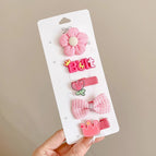 ym pink flower crown 5 piece set