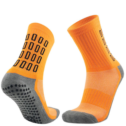 Cross-Border Adult Thickened Towel Casual Football Non-Slip Wear-Resistant Mid-Tube Sweat-Absorbent Breathable Sports Socks Wholesale Socks