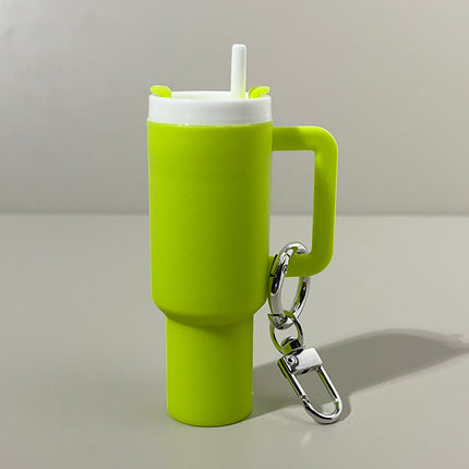 Cross-border New Product Stanley Stanley Keychain Pendant Ice Cup Keychain Can Hold Lipstick Backpack Hanging