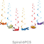 New turtle hanging spin-6pcs