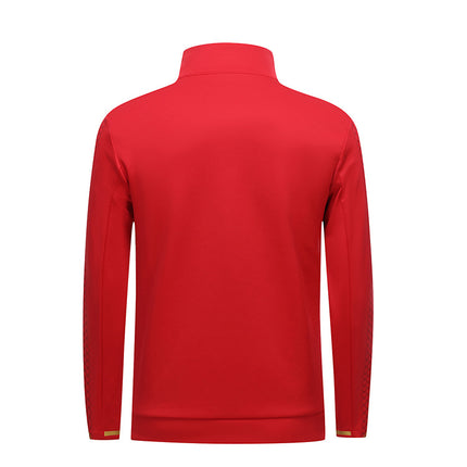 Chinese Team Sportswear Suit Long-Sleeved Jacket Men's and Women's Martial Arts Custom Training Uniforms Coach Uniforms Appearance Uniforms Autumn Winter Spring