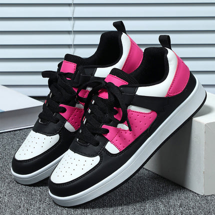 Jinjiang shoes trendy lovers' thick-soled board shoes soft-soled comfortable sports shoes lace-up fashion outdoor casual women's shoes