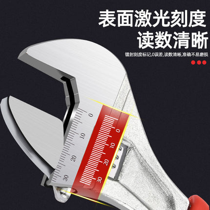 Adjustable Wrench Tool Bathroom Loose Wrench Multifunctional Large Open End Board Short Handle Wrench Loose Board Wrench