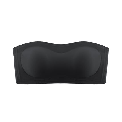 Strapless, Non-Slip, Seamless Underwear, Push-Up Bandeau, Invisible Backless One-Piece Sexy Bra, No Underwire, Anti-Sagging