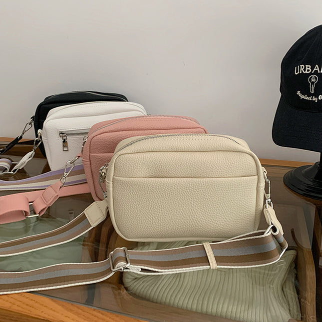 Trendy Women's Bags 2025 Summer New Fashion Simple Crossbody Bag Casual Western Style Shoulder Bag Small Square Bag Women's Bag
