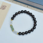 Shen guibao single circle bracelet chalcedony style