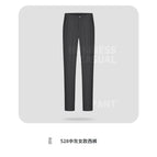 Women's 528 mid-gray trousers / S